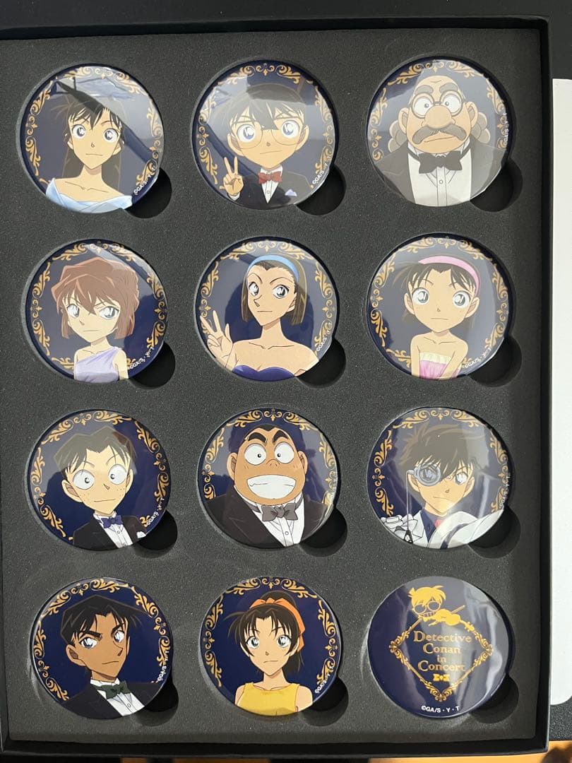 名探偵コナン コンサート 2019 S席特典 缶バッジセット