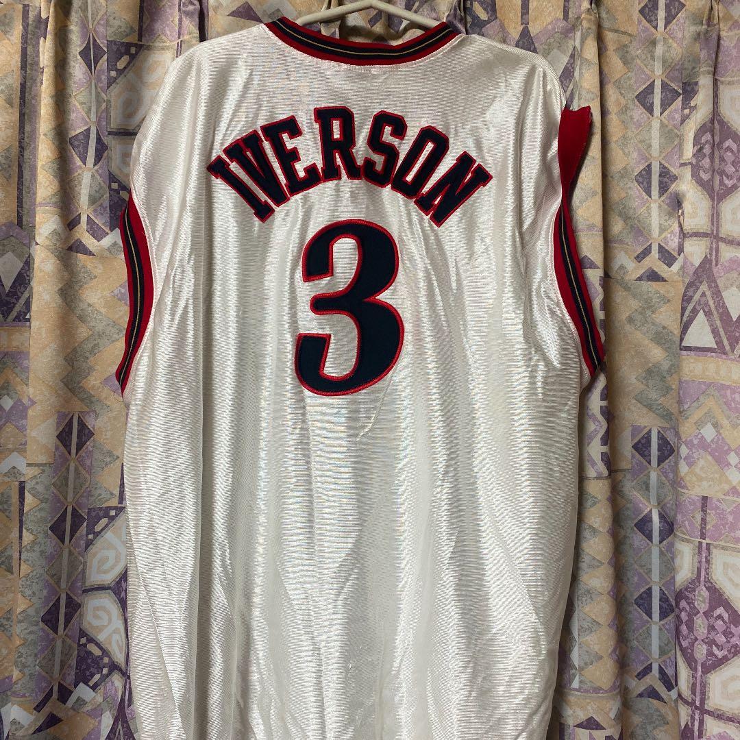 NBA シクサーズ ゲームシャツ IVERSON