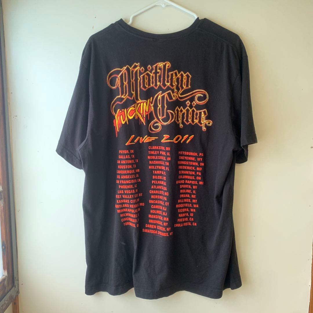 Mötley Crüe ライブTシャツ 2011年