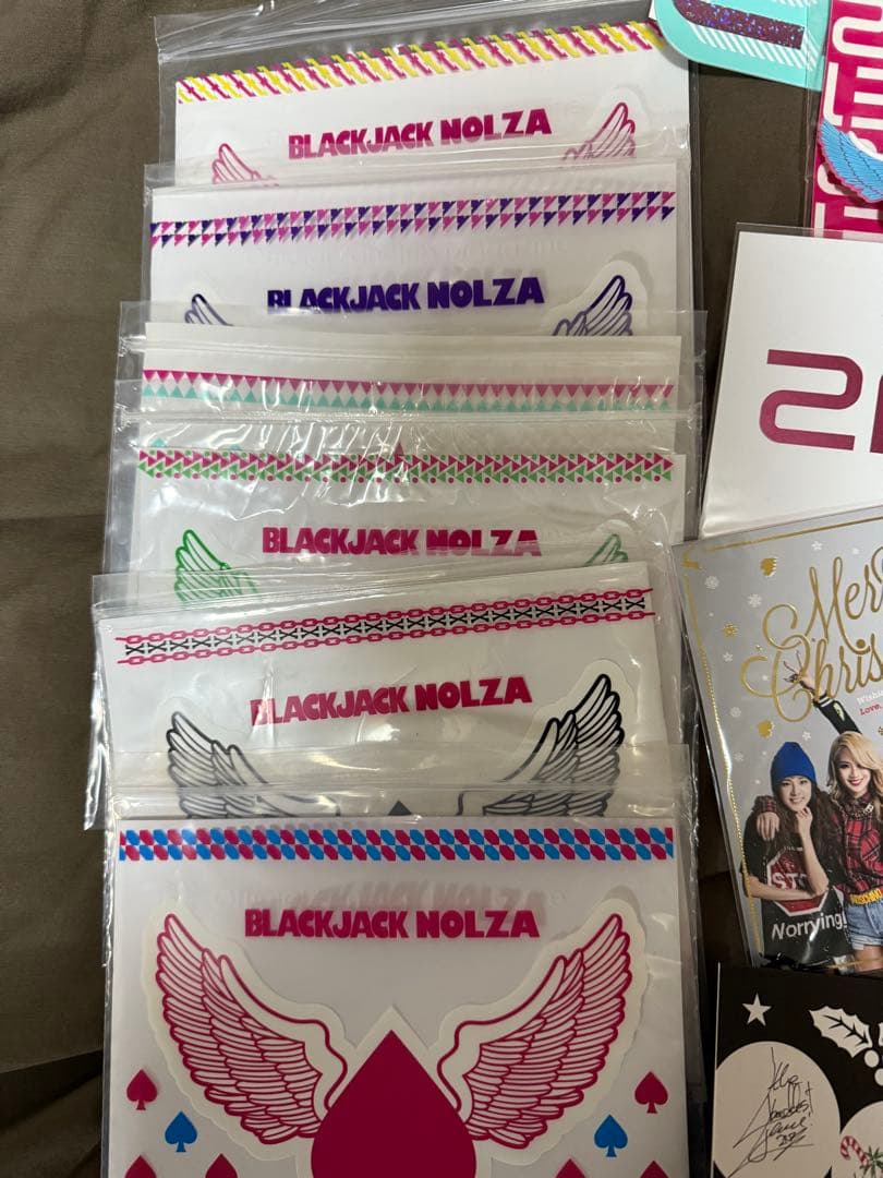 2NE1 ファンクラブ特典 （キーホルダー・チャームセット・ポーチ・会報6部等）
