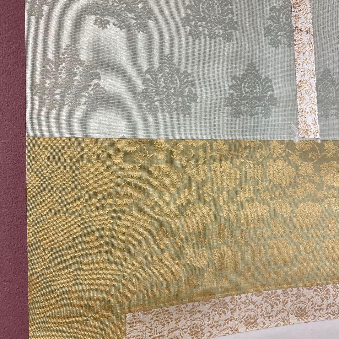 美品 掛け軸 橋口幾三郎 紫陽花図 共箱 夏掛け