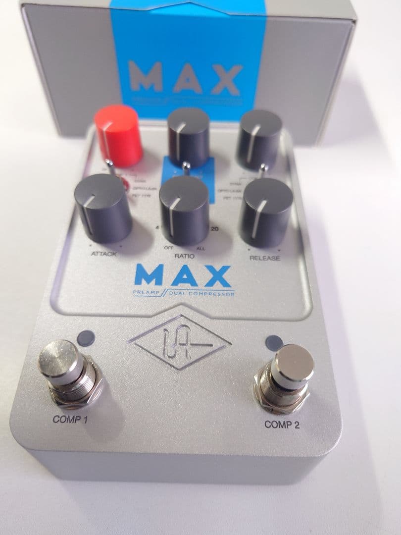 UAFX MAX デュアルコンプ プリアンプ (v2.0済) 新同品