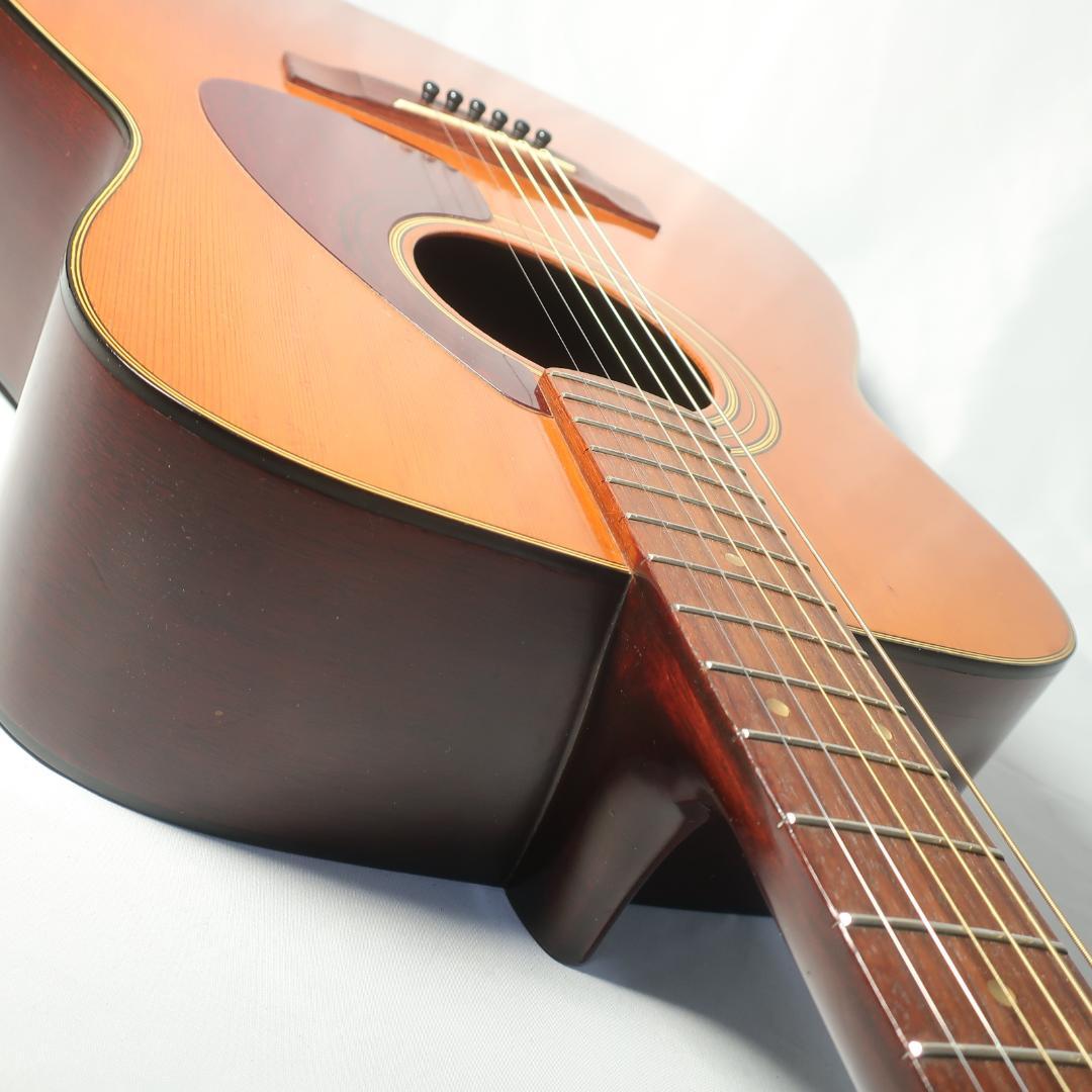YAMAHA FG-200 グリーンラベル アコースティックギター 純正ケース付