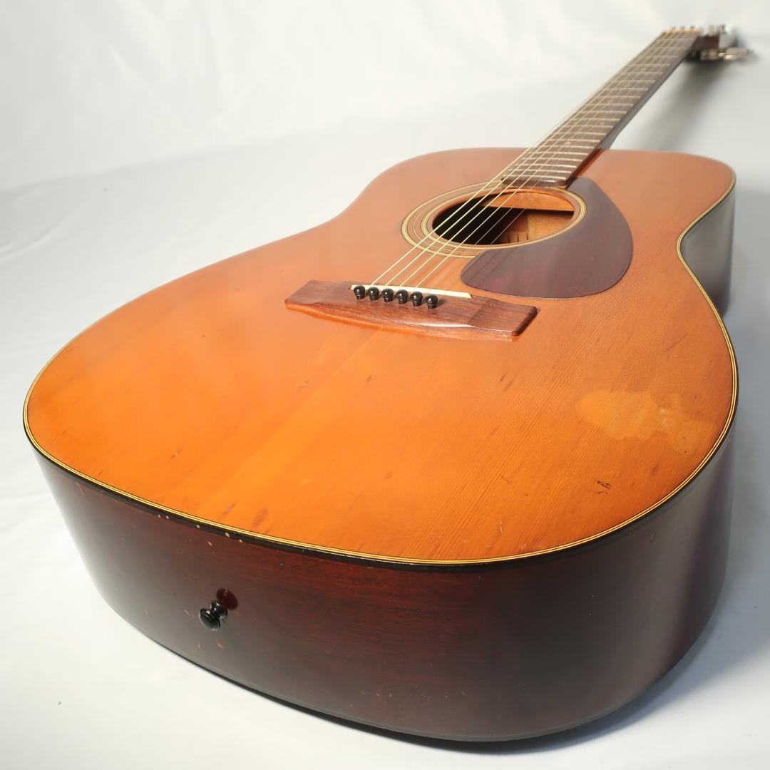YAMAHA FG-200 グリーンラベル アコースティックギター 純正ケース付
