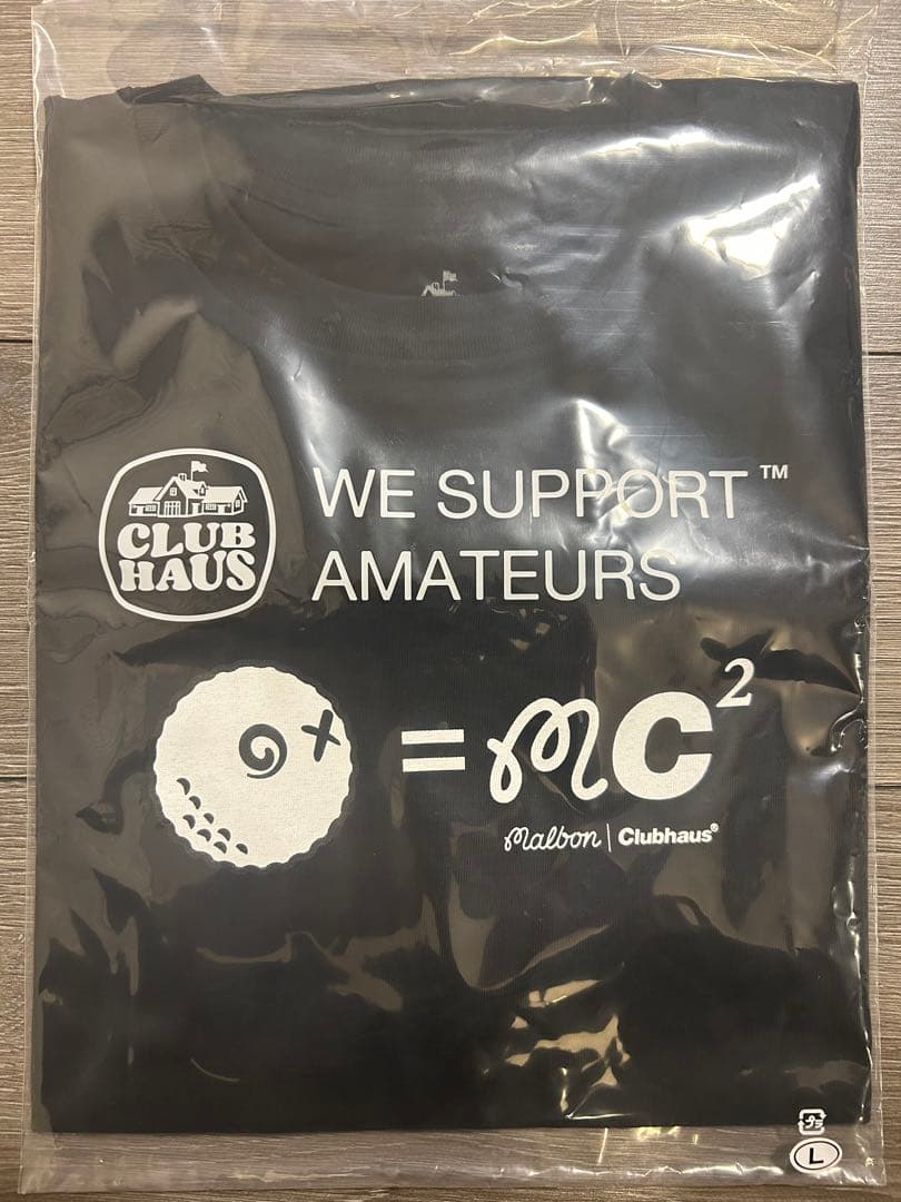 MALBON x CLUBHAUS Tシャツ Lサイズ 新品　即完品　ゴルフ