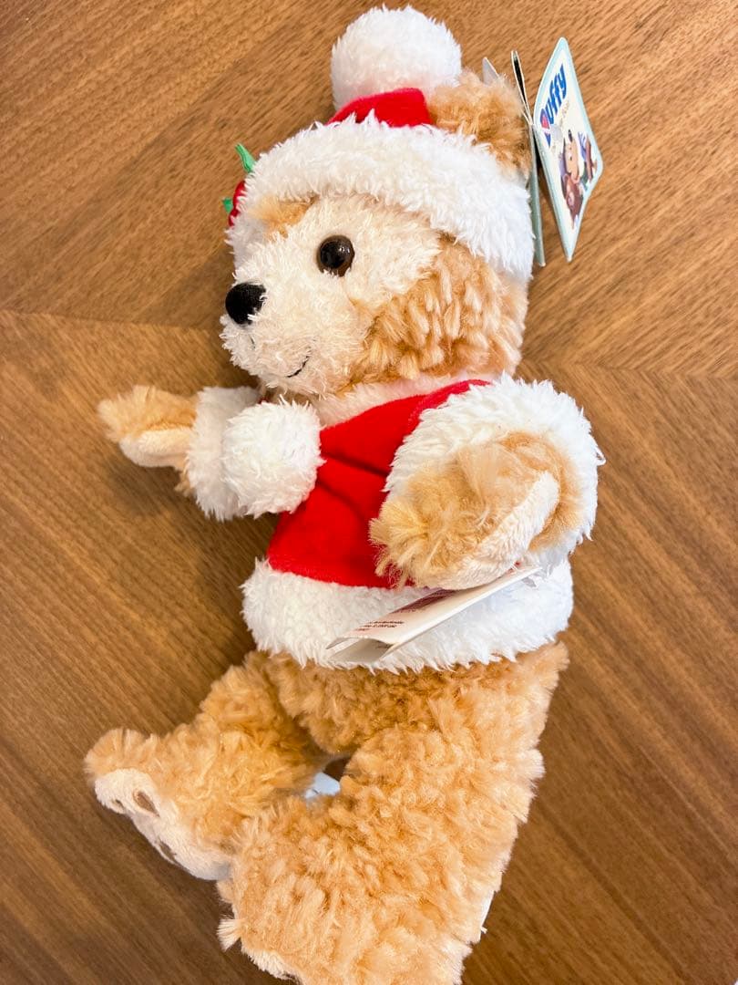 【カルフォルニア産】ディズニー/ダッフィー クリスマスぬいぐるみ 約30cm