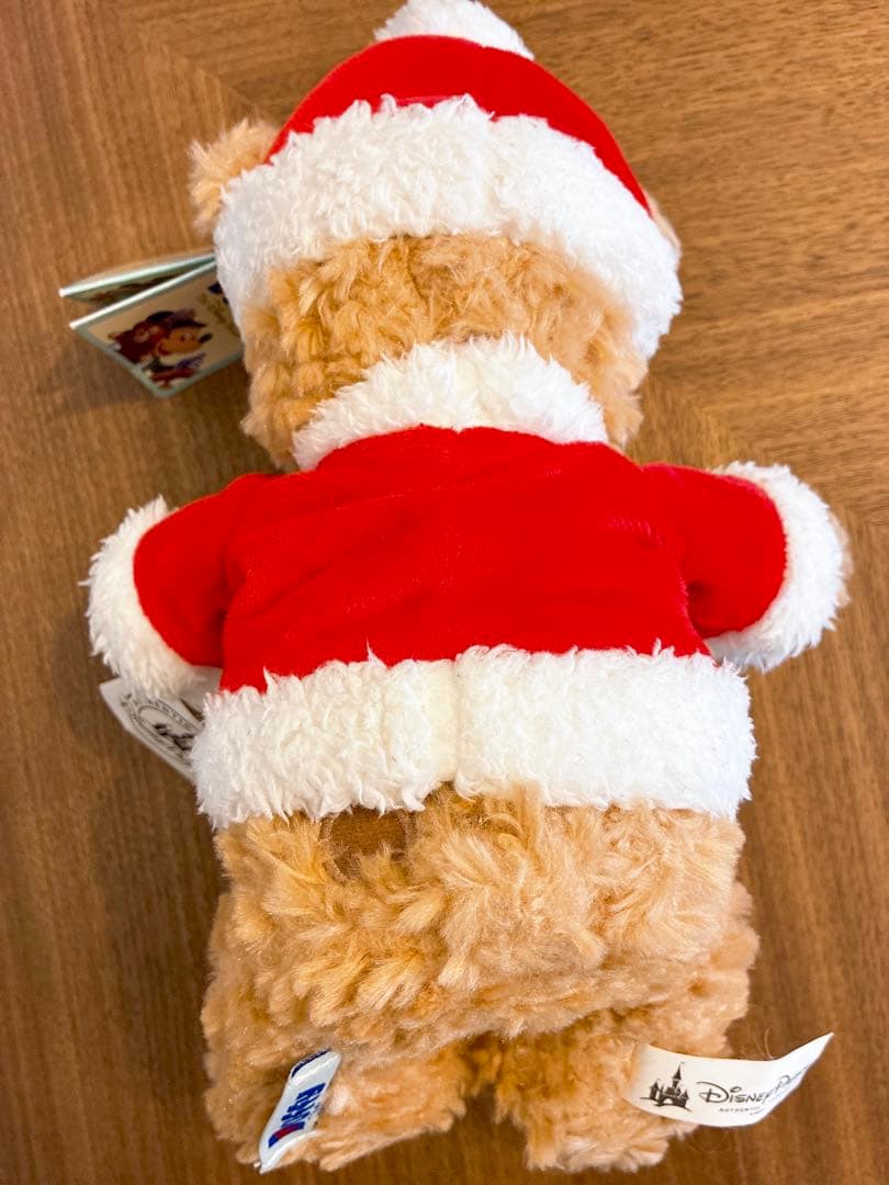 【カルフォルニア産】ディズニー/ダッフィー クリスマスぬいぐるみ 約30cm