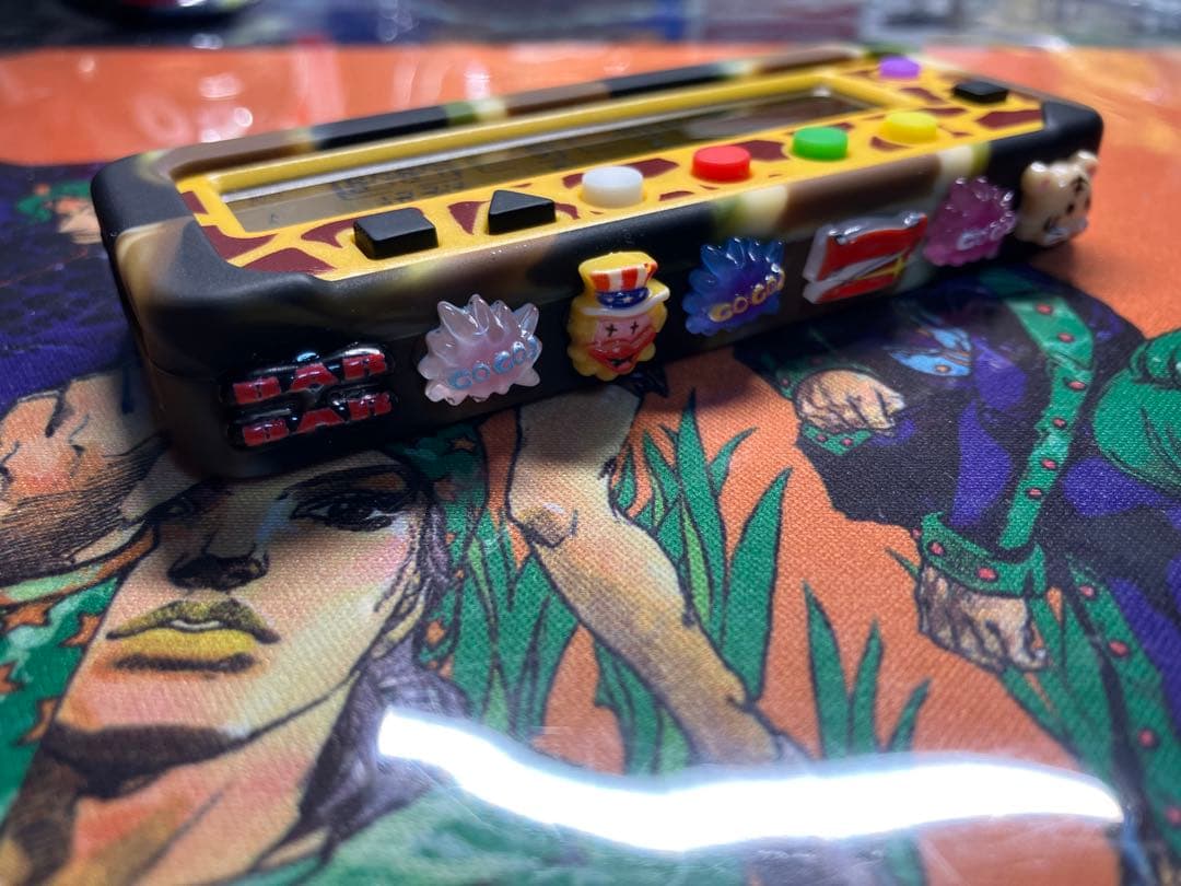 【整備、清掃済み】勝ち勝ちくん 小役カウンター カバー付き キリン柄 子役 A9