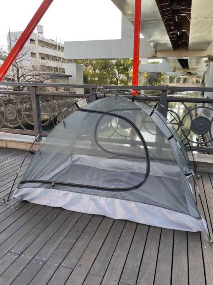 YoKiToMo 1-2人用テント　二重層 超軽量　簡単設営　コンパクト