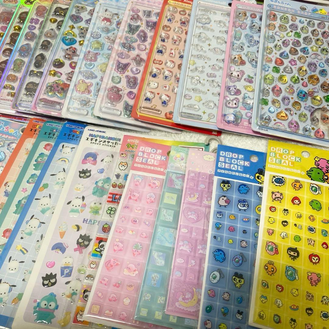 【正規品】ボンボンドロップシール✩ ディズニー サンリオ 他 まとめ売り