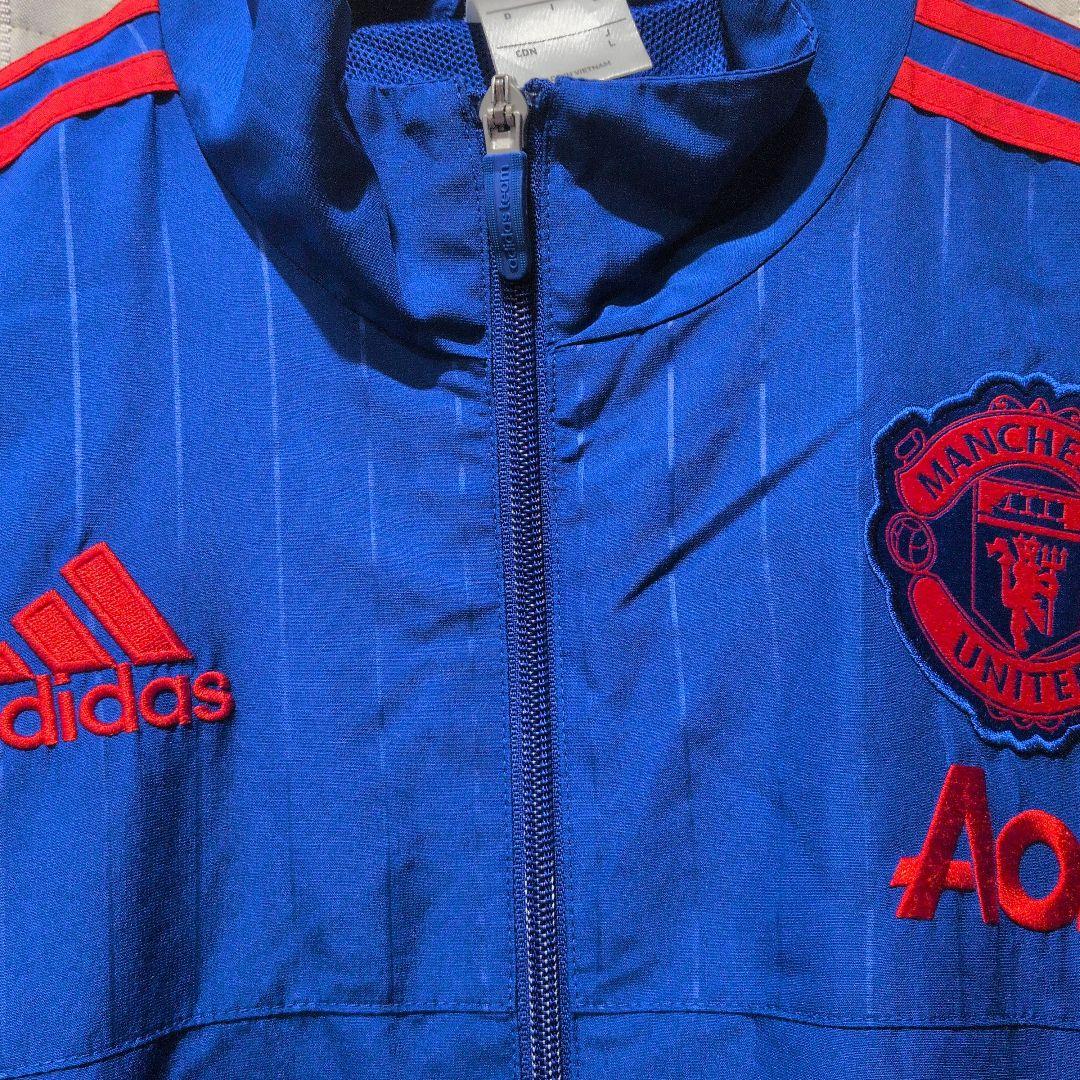 adidas マンチェスターユナイテッド ナイロンジャケット