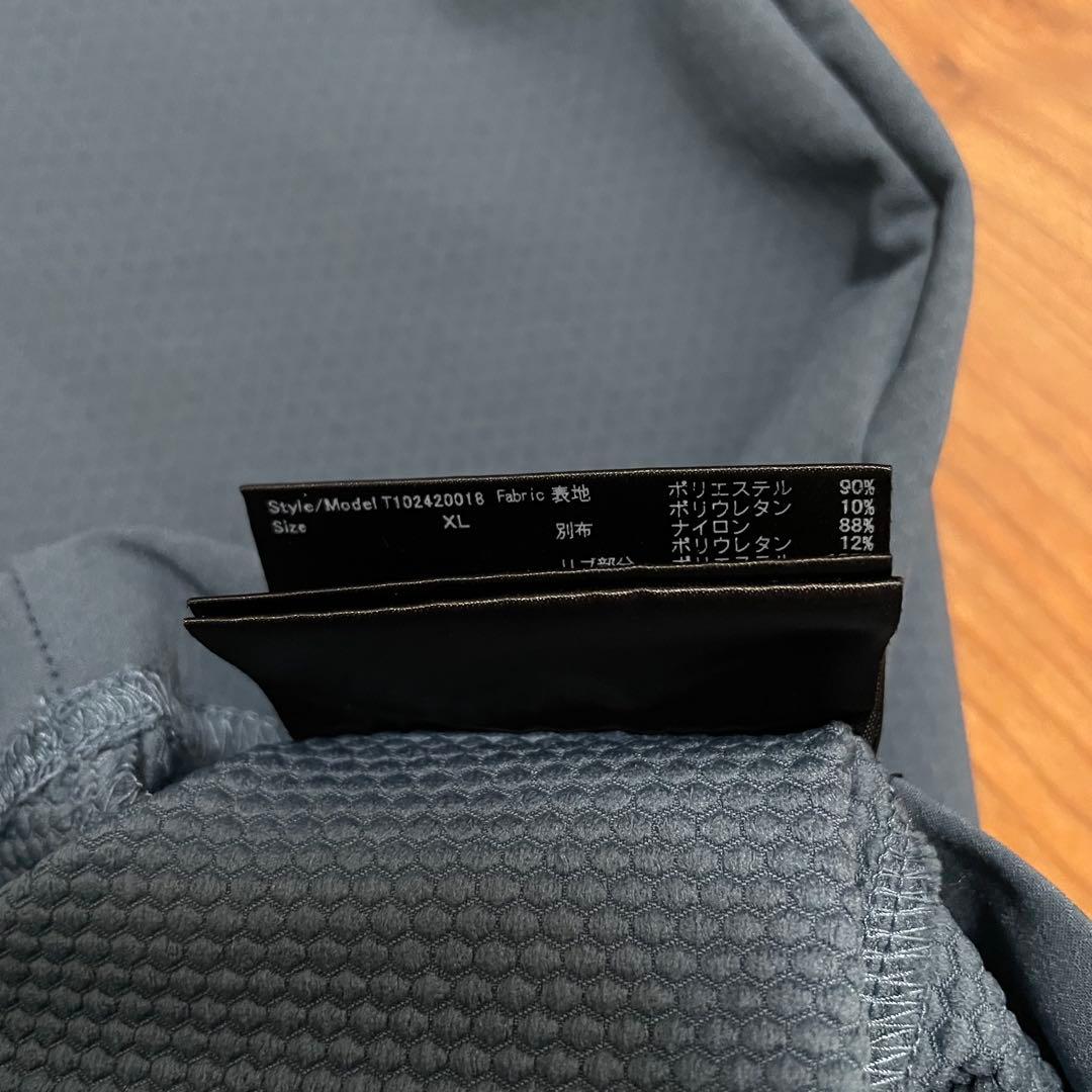 定価3.1万　TFW49 ロング　ポロシャツ　ネイビー　ゴルフ