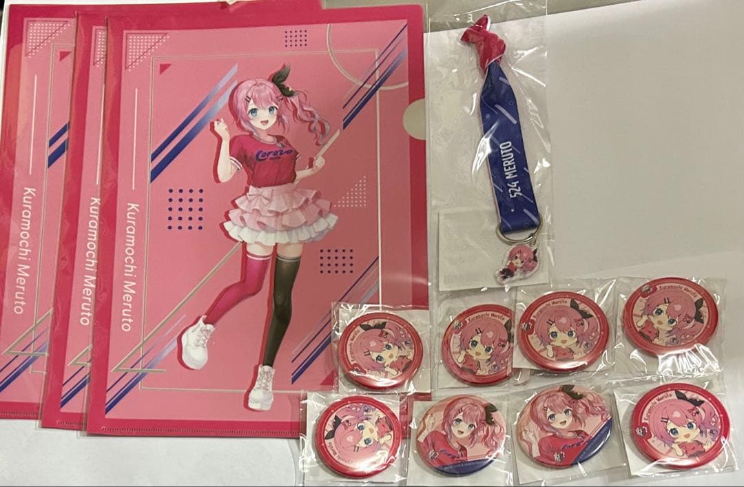 にじさんじ　倉持めると　アクリル　クリアファイル