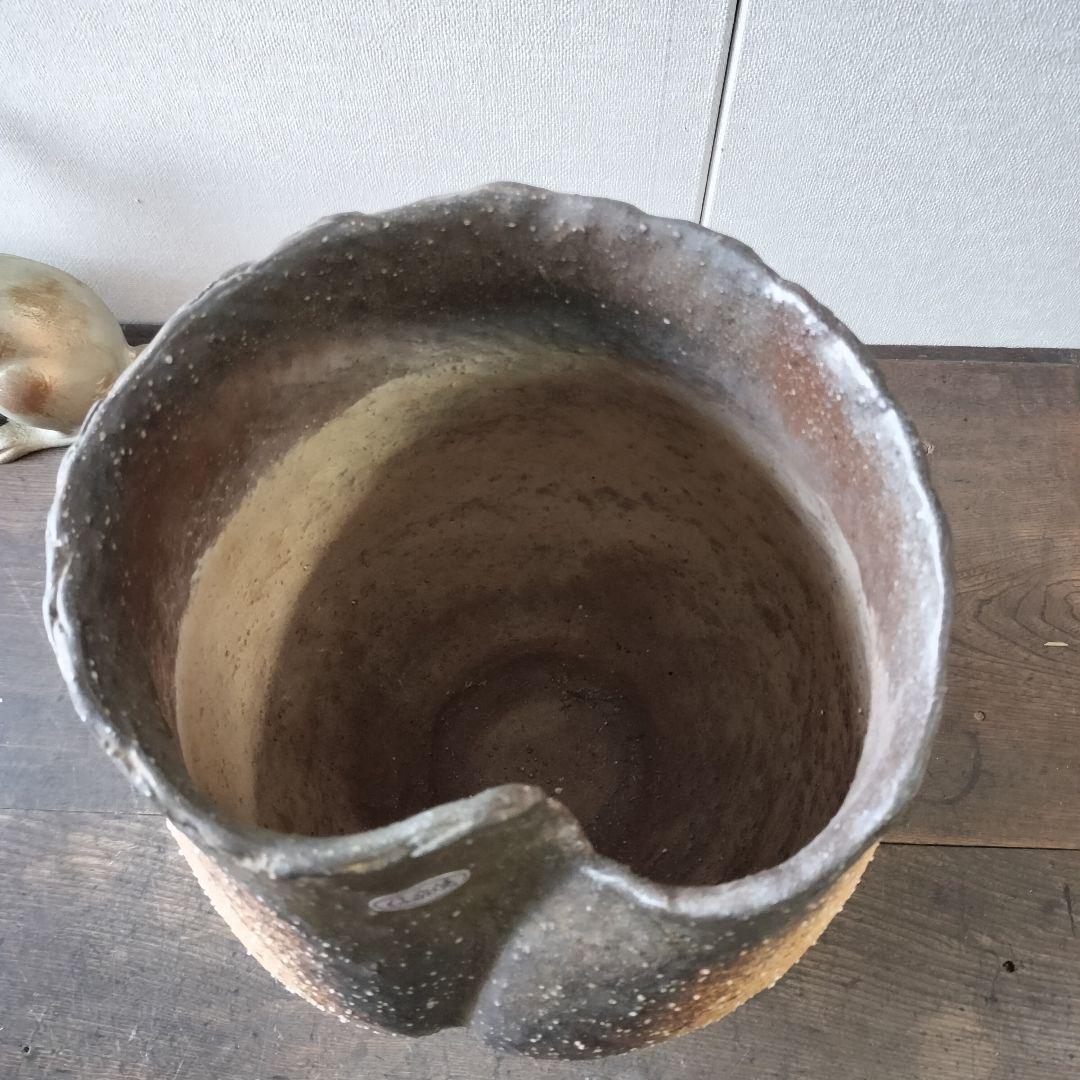 信楽焼　花瓶　壺　花入れ花器　生け花　華道　美術品　陶芸
