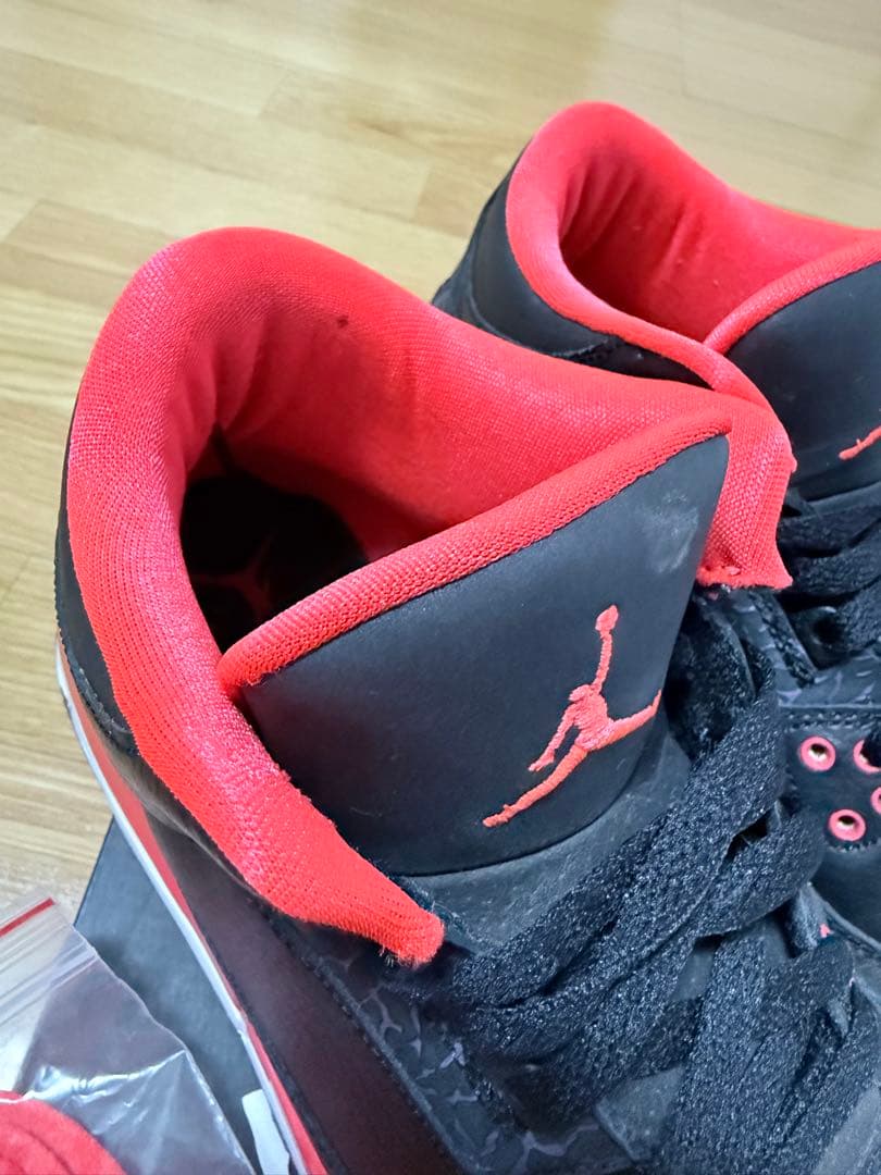 ナイキAir Jordan 3 retro ガールズ24cm