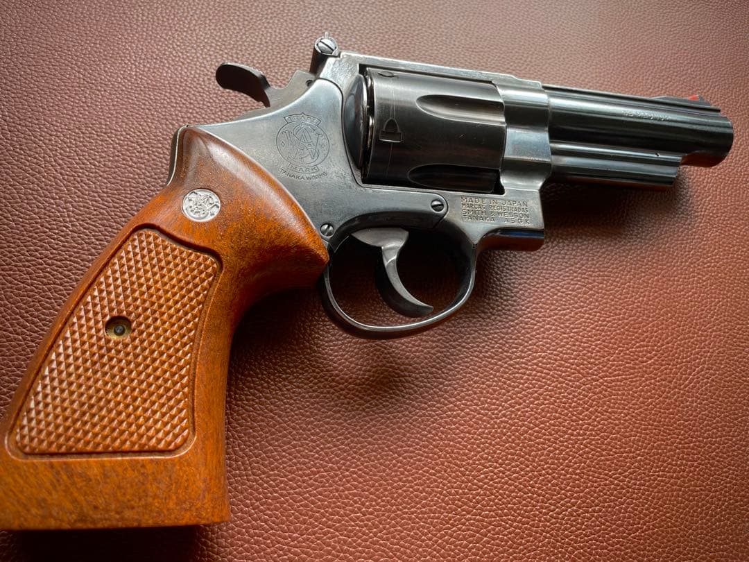 タナカ　ＳＷ　M２９　４４マグナム 4インチ　スチールフィニッシュ　ガスガン