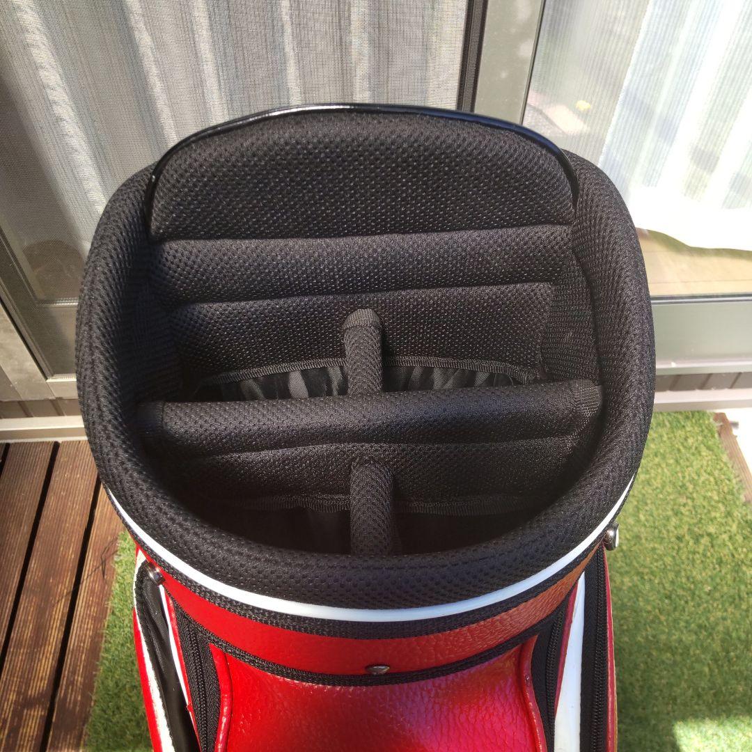 Srixon 赤 キャディバッグ フード付き