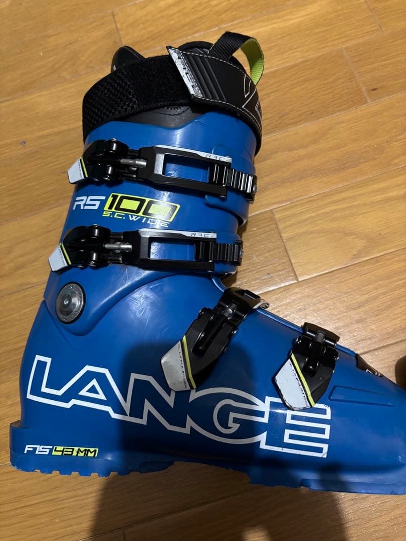 LANGE RS 100スキー用ブーツ ブルー