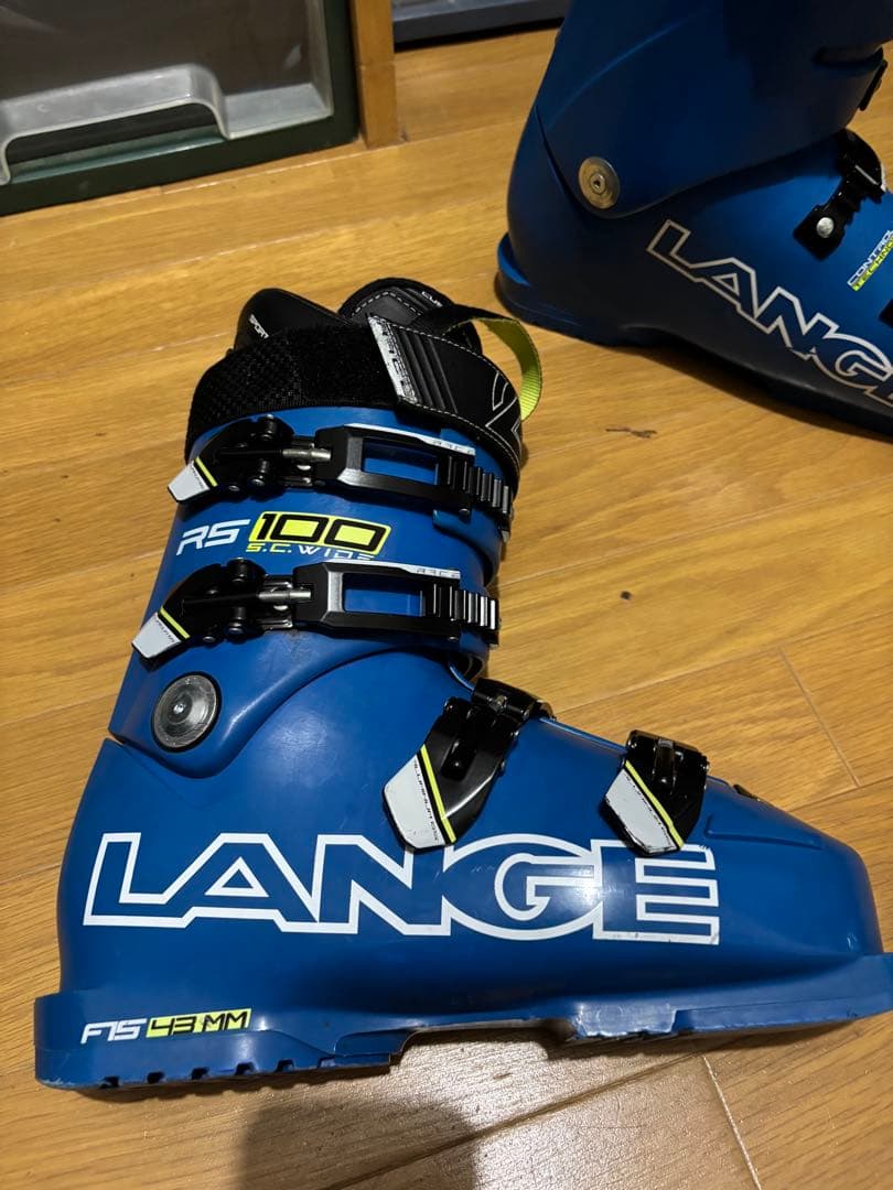 LANGE RS 100スキー用ブーツ ブルー