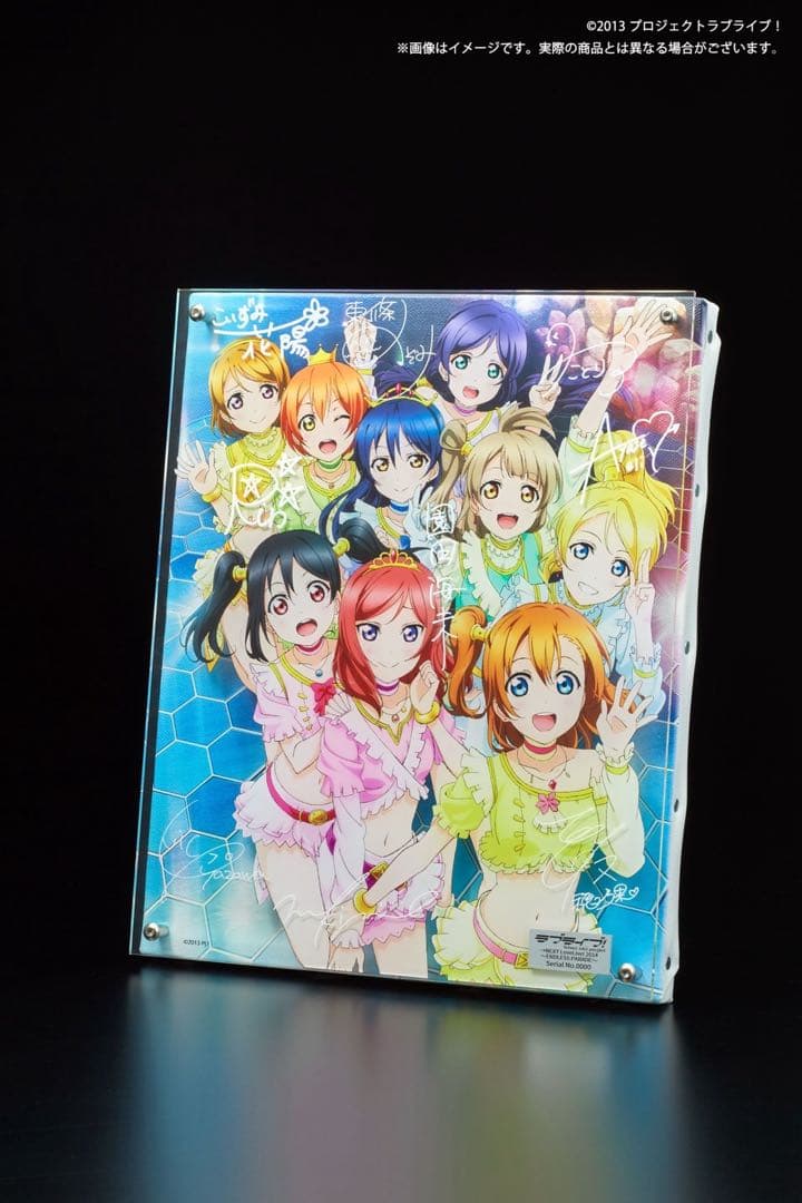 ラブライブ　レイヤードグラフ　μ's