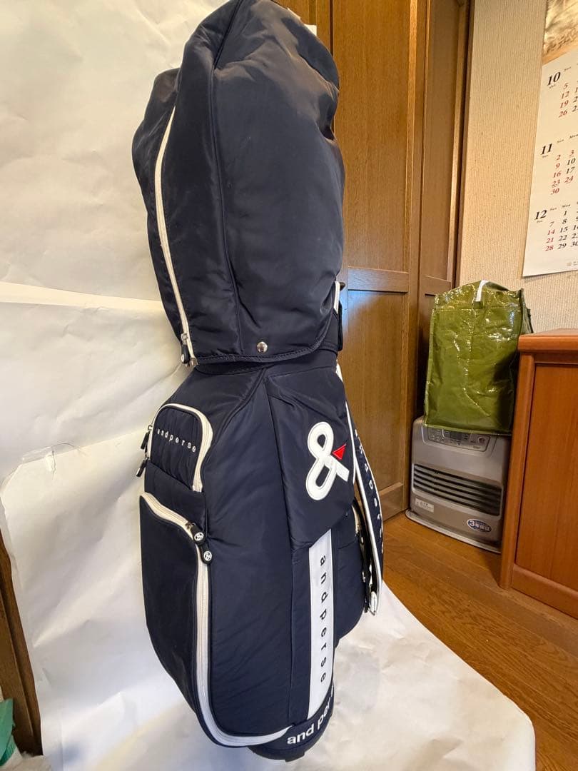 and per se ネイビー キャディバッグ
