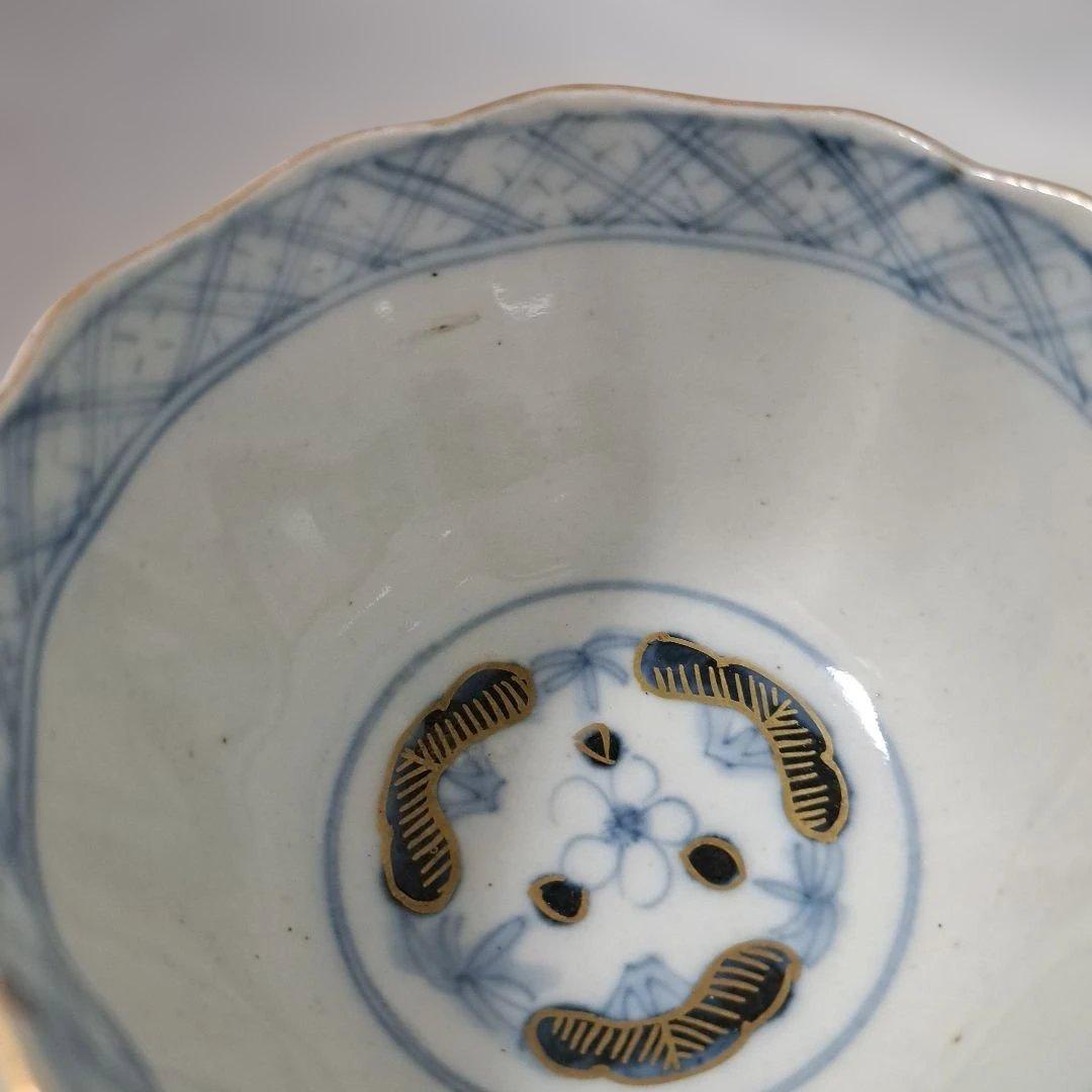 古伊万里　染付け　蕎麦猪口　5点