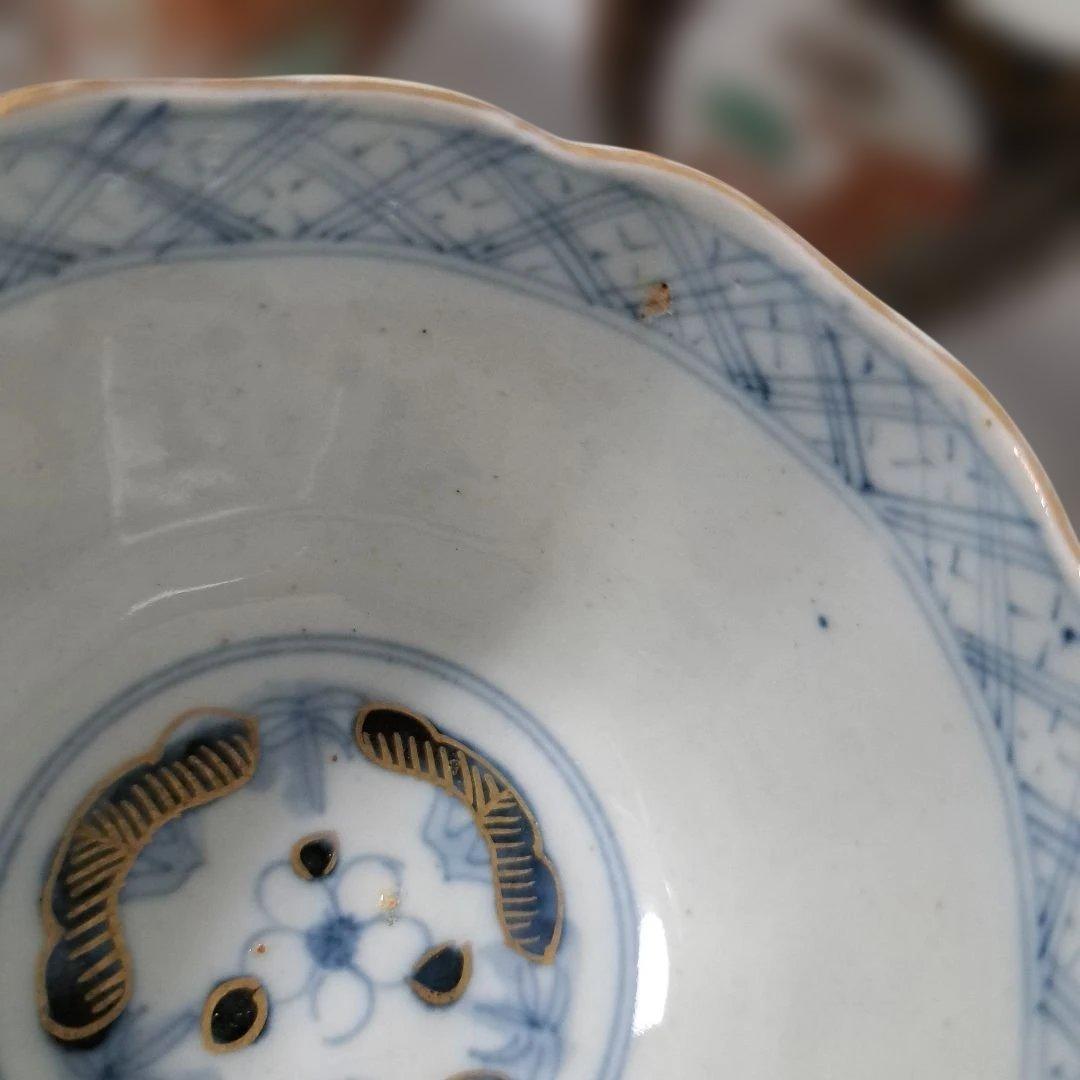 古伊万里　染付け　蕎麦猪口　5点