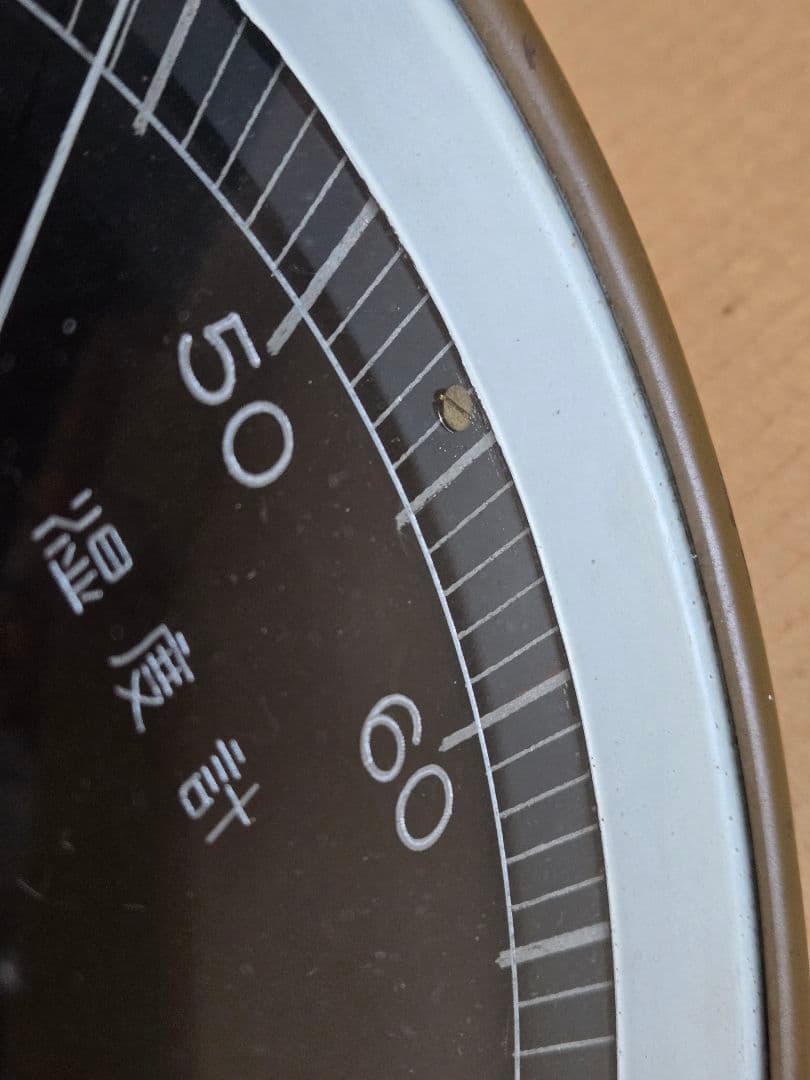 陸軍/大田計器製作所 湿度計 昭和14年製/国防色