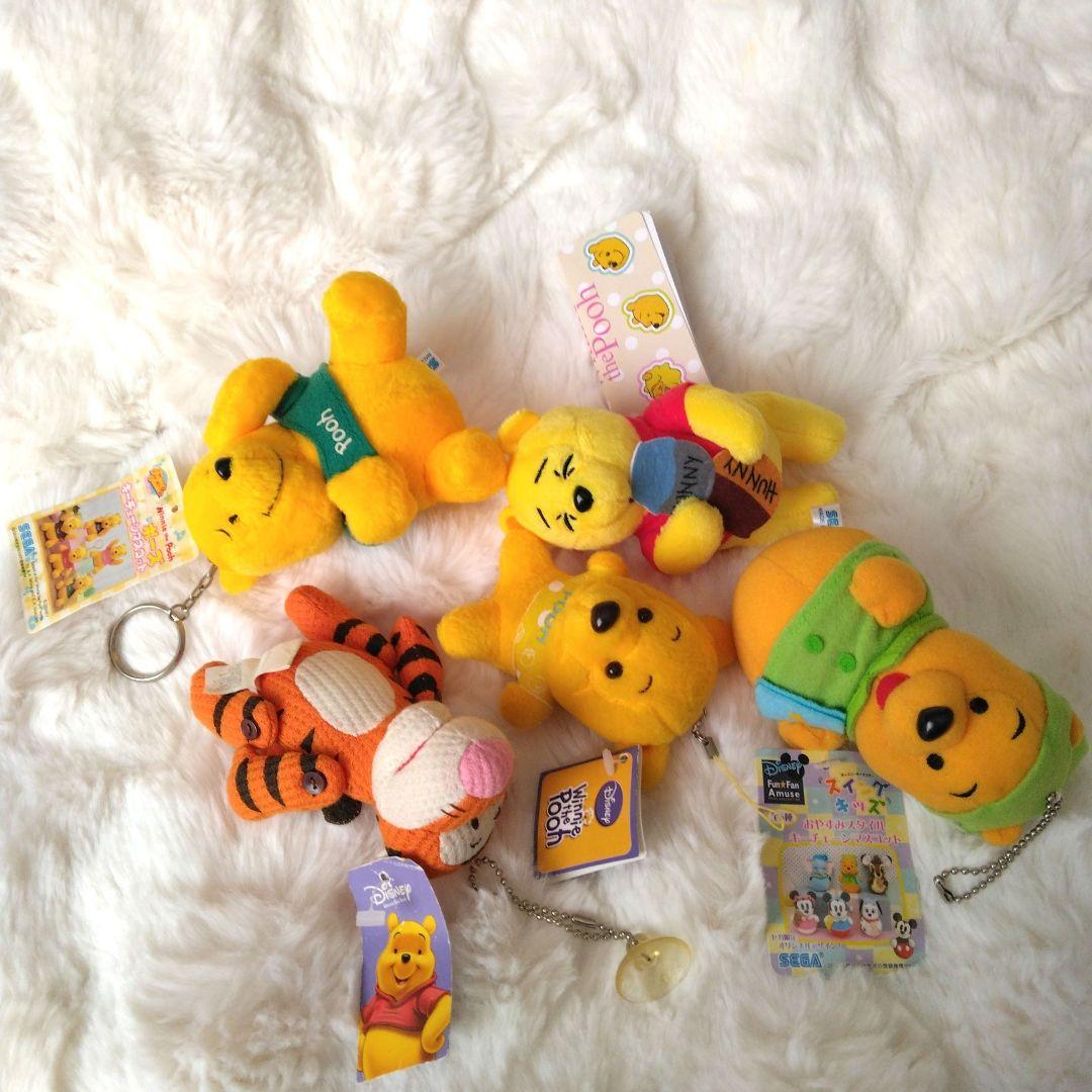 プーさん　イーヨー　ピグレット　ティガー　ディズニー　ぬいぐるみ　まとめ売り　②