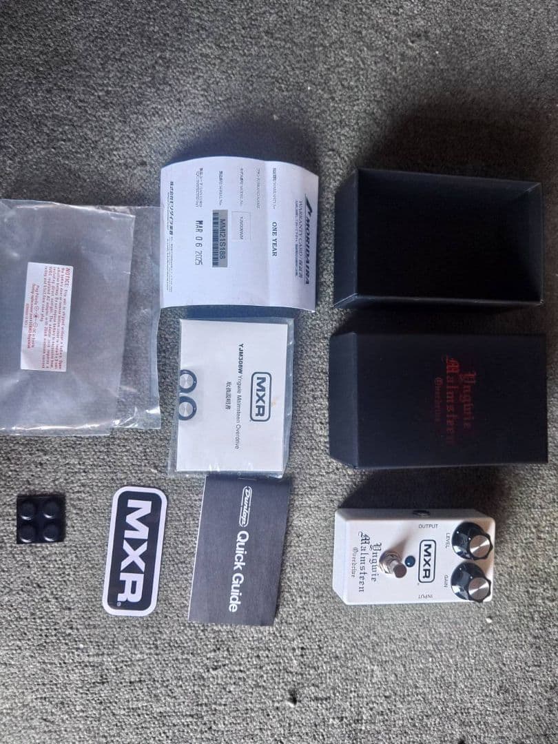 ギター MXR YNGWIE MALMSTEEN OVERDRIVE