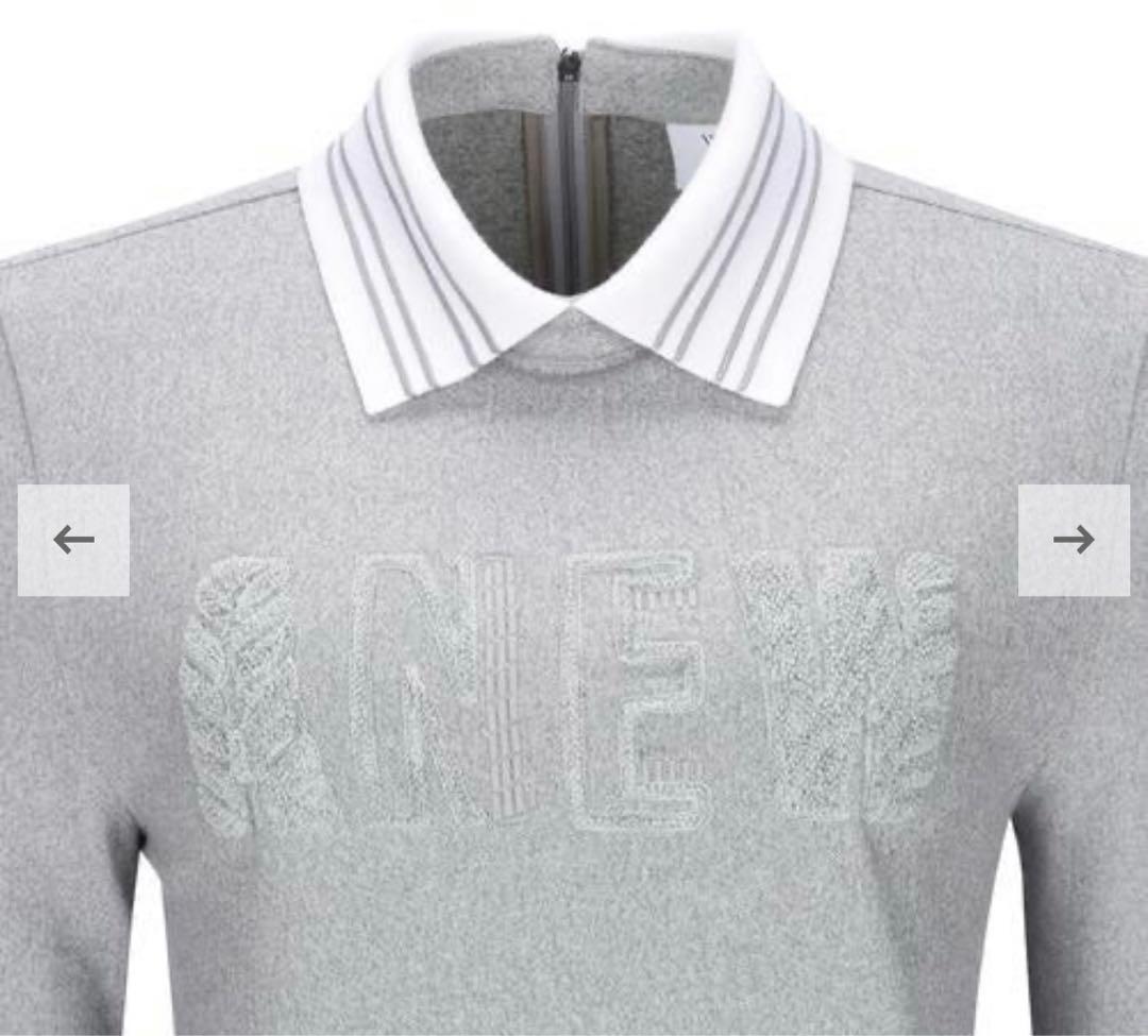 ANEW GOLF2024 秋新作W BOUCLE EMBO LOGO L/TS