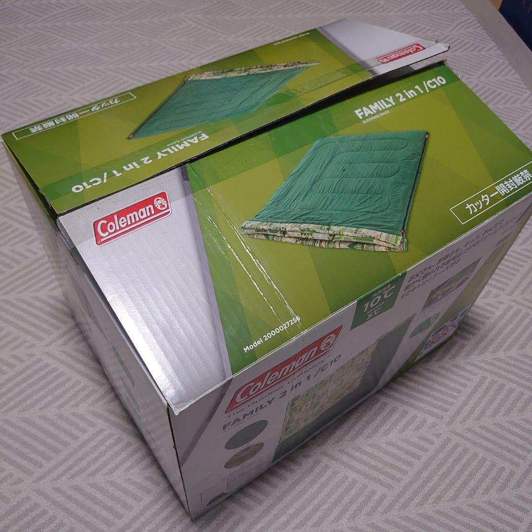 コールマンColeman寝袋ファミリー2in1C10 封筒型2000027256