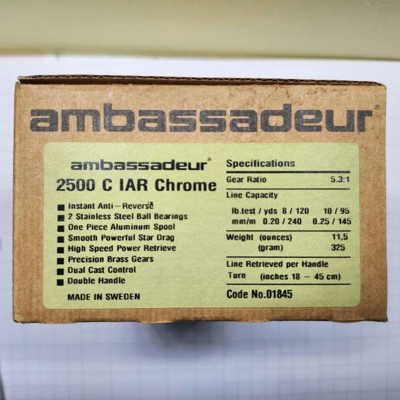 Abu Ambassadeur アンバサダー 2500C Chrome【新品】