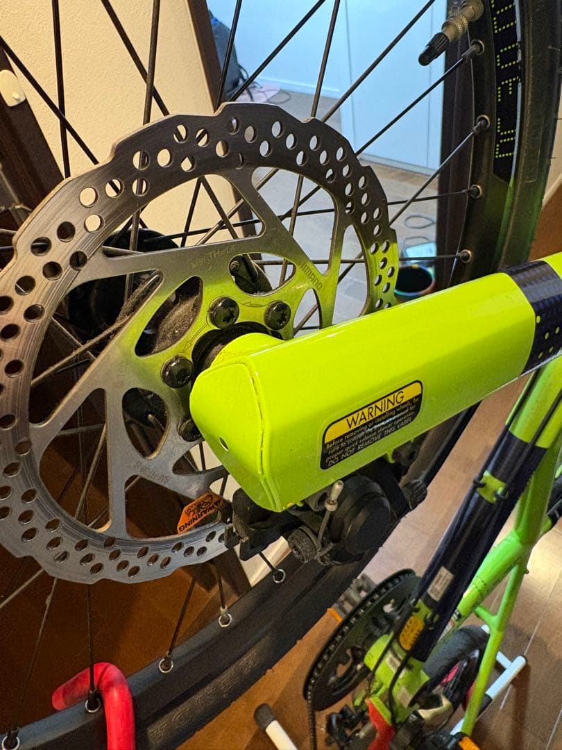 【user_8f3f488e】Cannondale フーリガン 室内保管