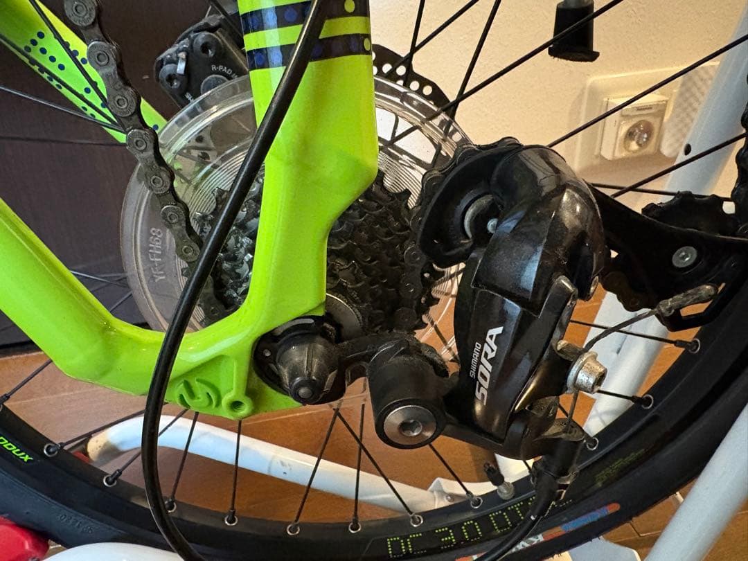 【user_8f3f488e】Cannondale フーリガン 室内保管