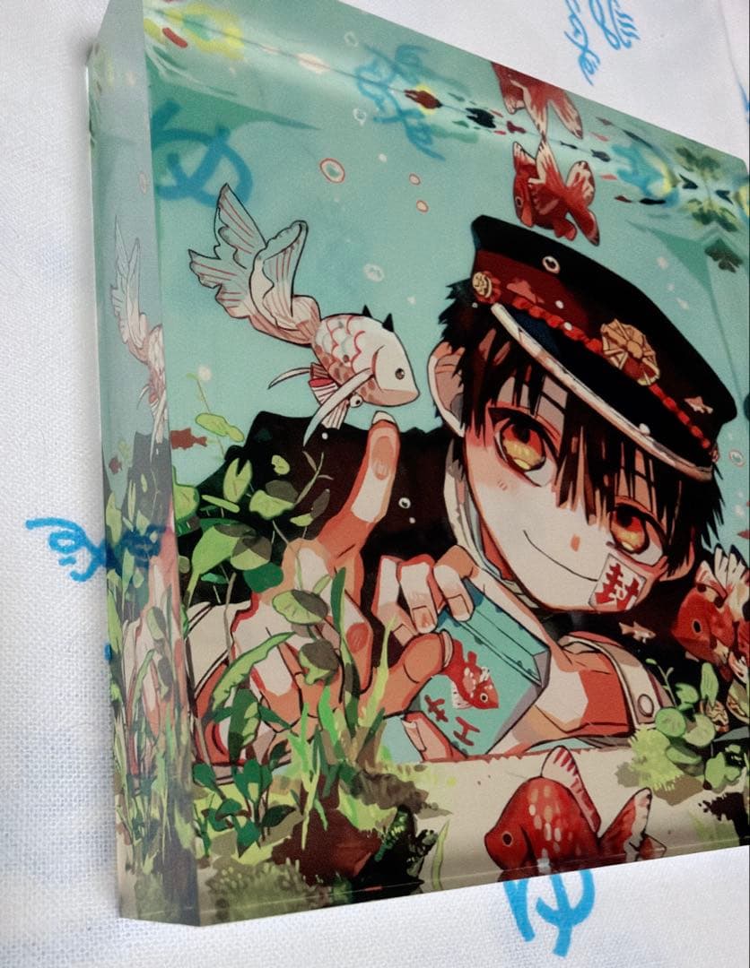 地縛少年花子くん アクリルブロック 水槽/月夜 2点セット