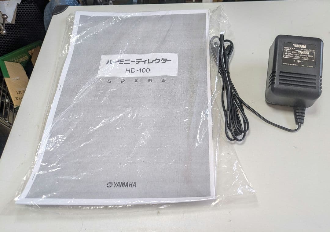 美品　YAMAHAハーモニーディレクターHD-100ACアダプタ・ハードケース付