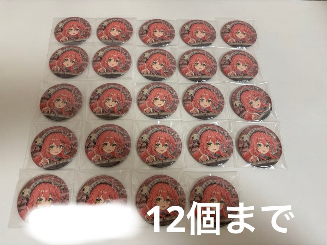 さくらみこ 缶バッジ セレクト 30個 6th fes スイパラ ホロ謎
