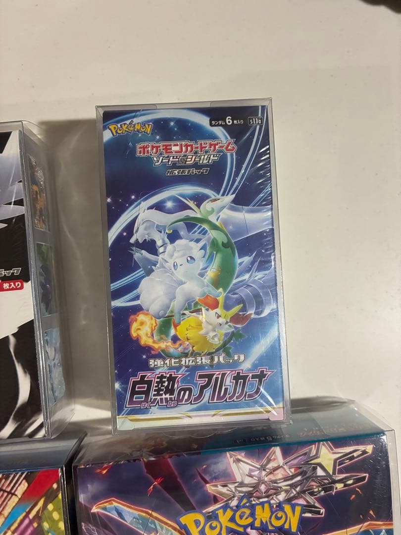 ポケカ未開封ボックス シュリンク付きまとめ売り