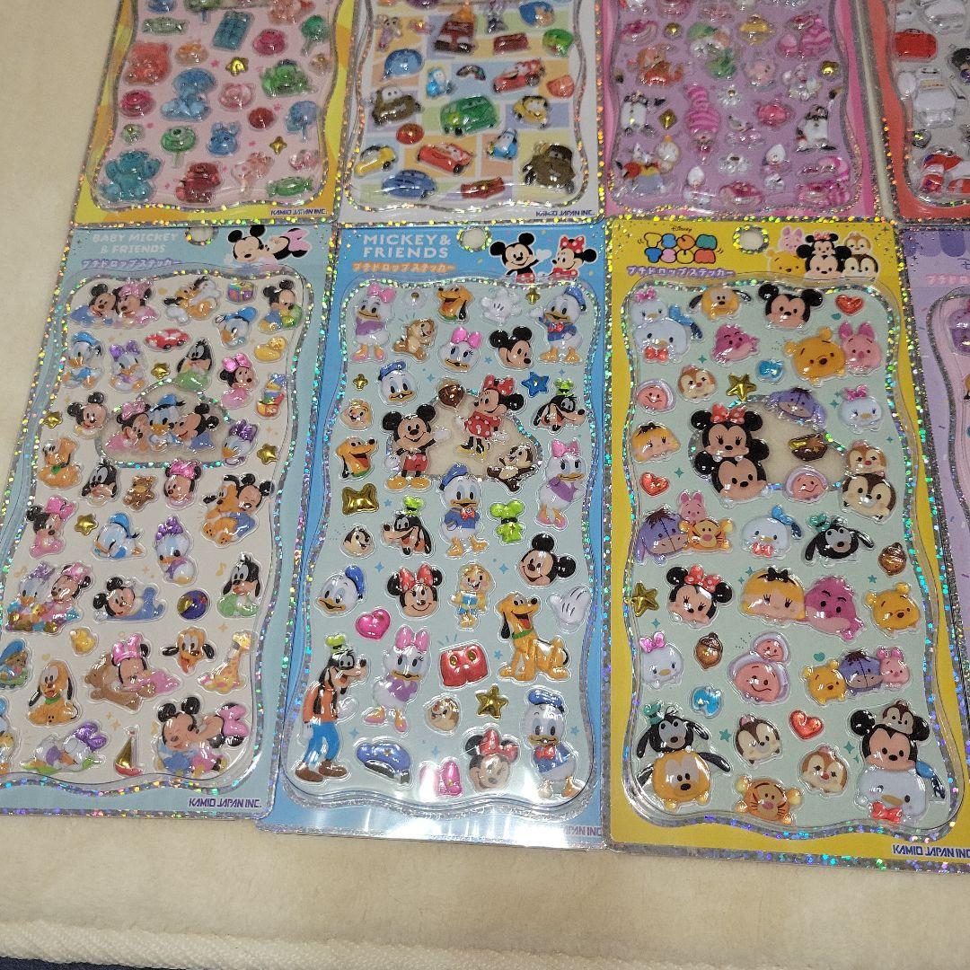 ディズニープチドロップステッカー 正規品　9枚セット