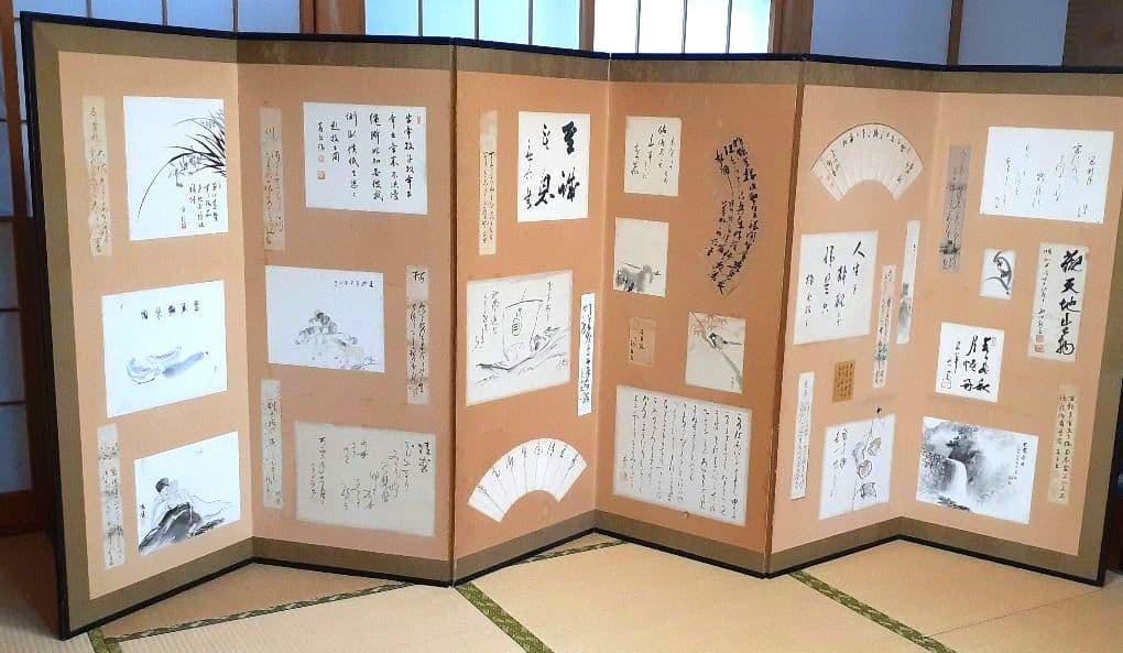 屏風 骨董品