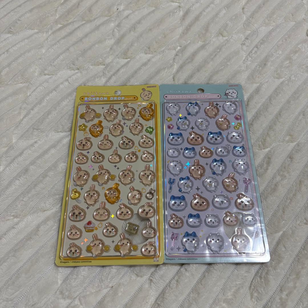 【正規品】ボンボンドロップシール 第一弾 ちいかわ ハチワレ うさぎ 4種セット