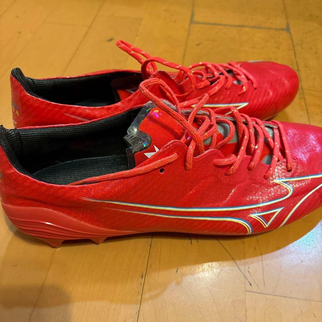 Mizuno Alpha サッカー スパイク 赤 28