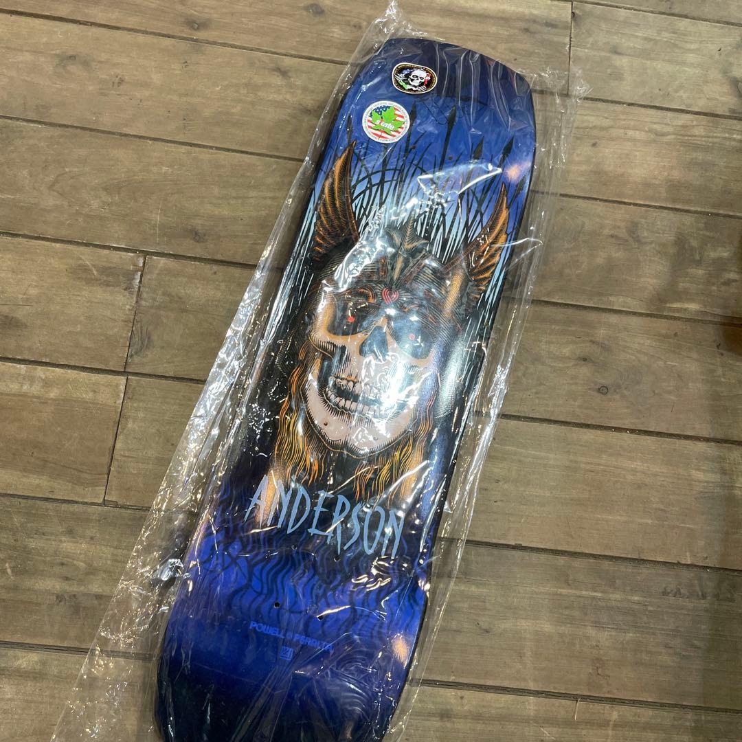 ANDERSON スケートボードデッキ スカルデザイン