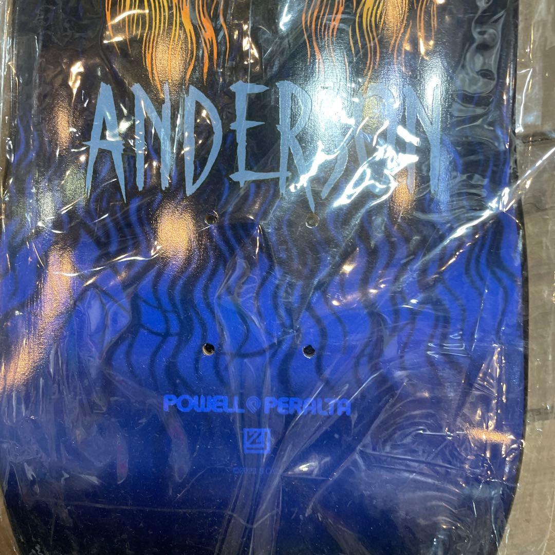 ANDERSON スケートボードデッキ スカルデザイン