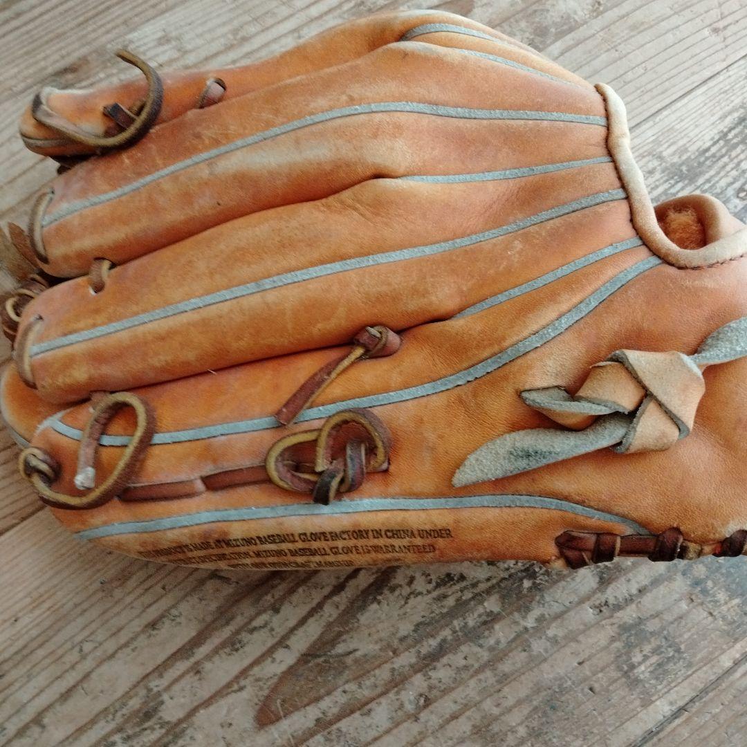 MizunoPro 野球用グローブ オレンジ