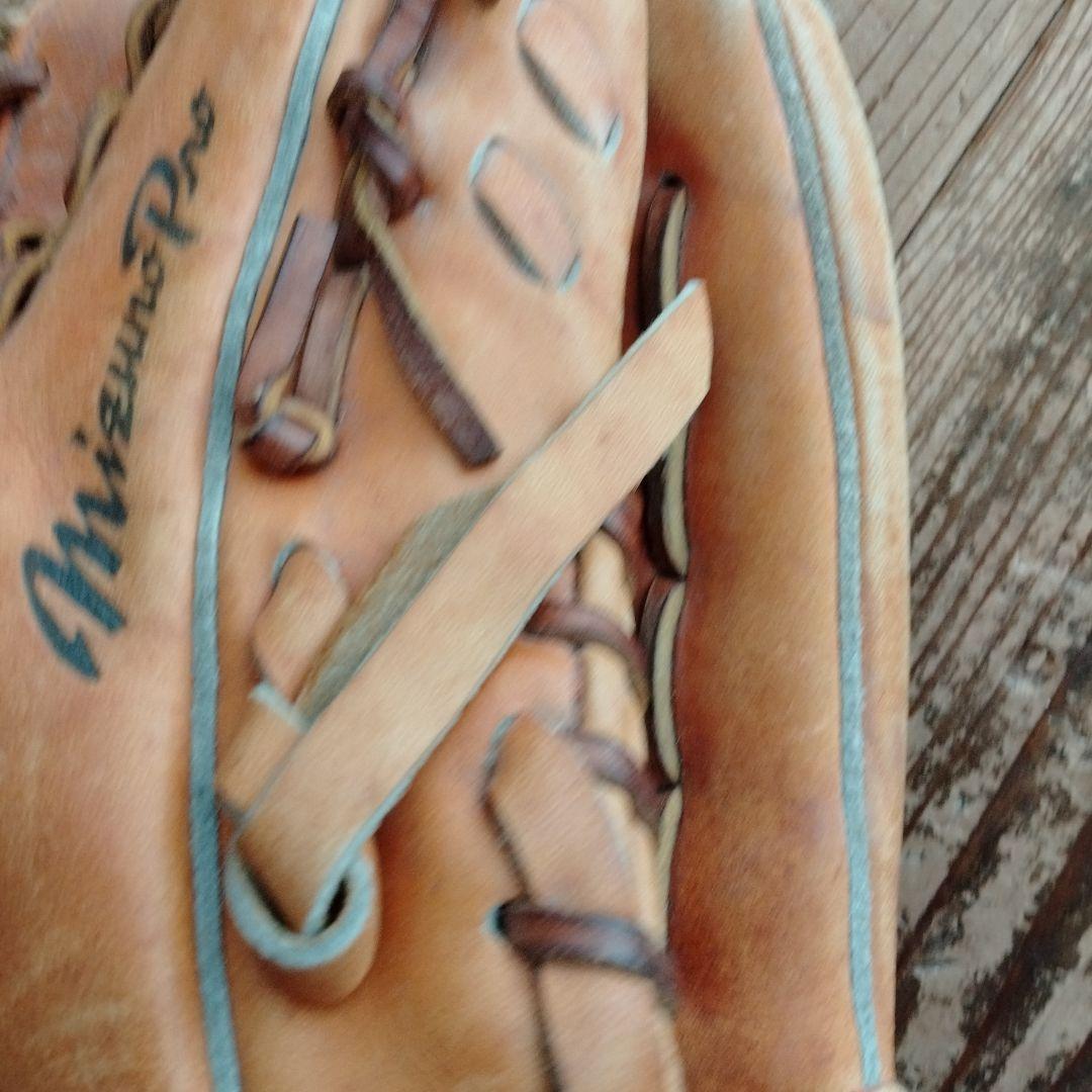 MizunoPro 野球用グローブ オレンジ