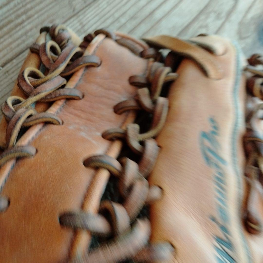 MizunoPro 野球用グローブ オレンジ