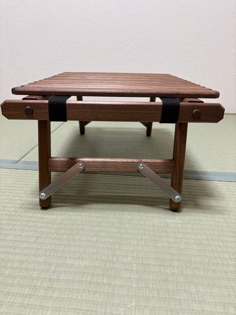 NORAs テーブル　type-B mini ウォールナット 収納袋