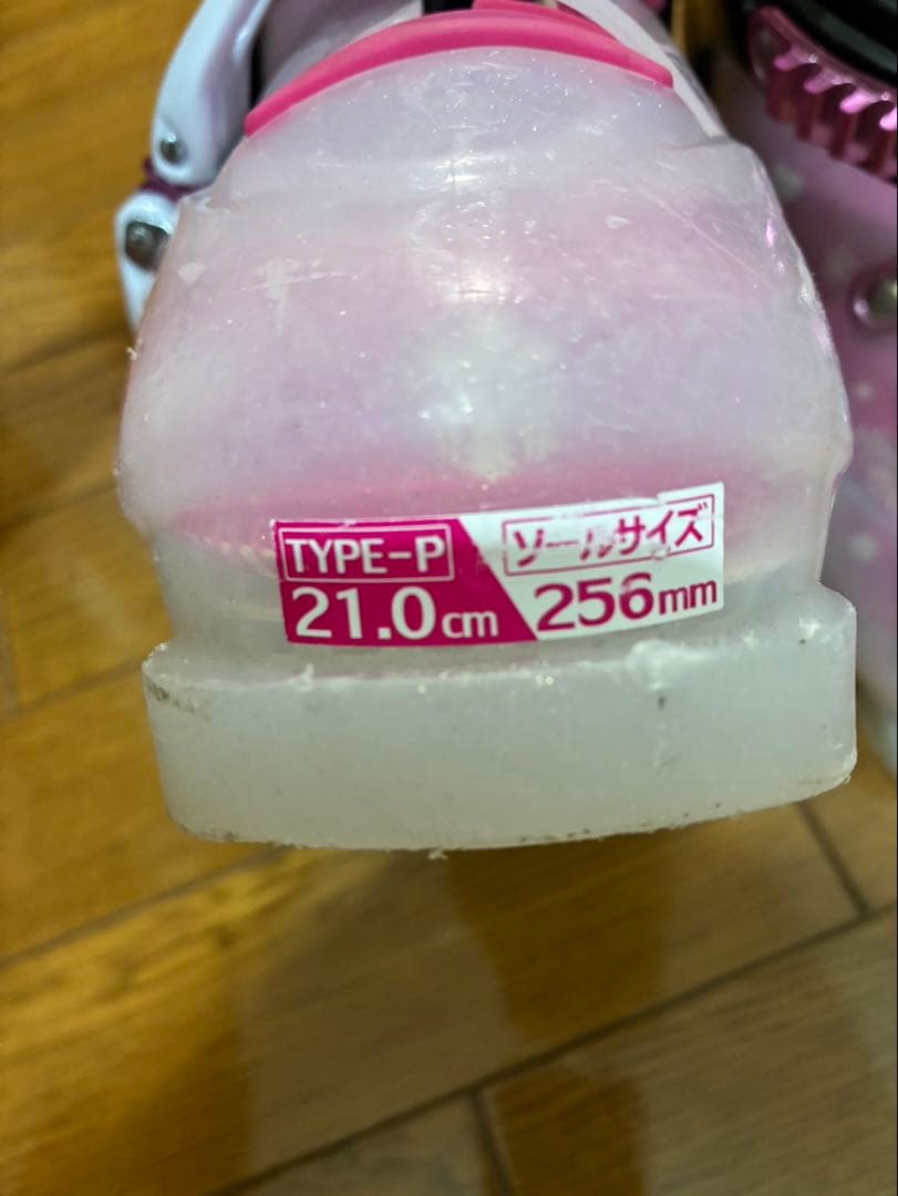 【女の子】スキー板　ストック ビンディング 4点セット 小学生用
